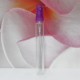 Tube Glass 8 ml Clear with PE Sprayer: PURPLE